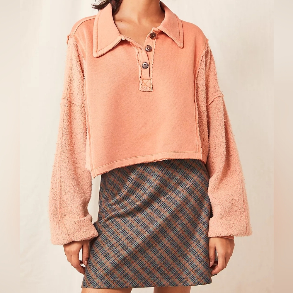 Free People • Prep School Pullover (orange) - Picture 2 of 13